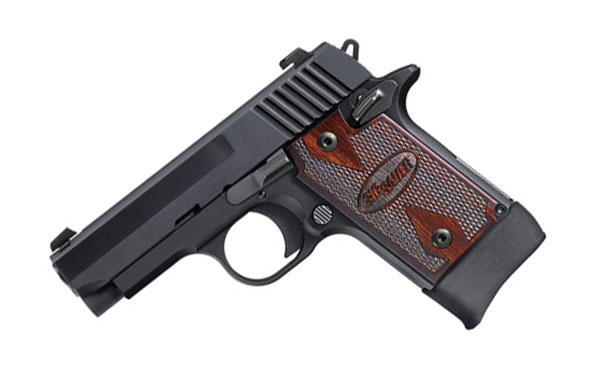 Sig Sauer P938 .22LR, Night Sights, Rosewood