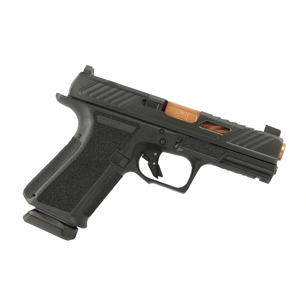 Shadow Systems MR920 Elite Slide, Bronze Spiral Unthreaded Barrel, 9mm - BLK
