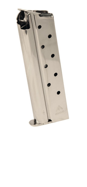 Mec-Gar 1911 Govt 10mm 8rd magazine - NICKEL