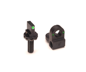Ameriglo Tritium Night Sight Set - AR-15 - FRONT POST & PEEP REAR Ameriglo Tritium Night Sight Set - AR-15 - FRONT POST & PEEP REAR
