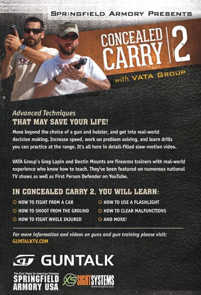 GunTalk - Concealed Carry 2 - DVD