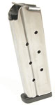 Check-Mate 10mm, 9RD, Stainless Steel - Full Size 1911 Magazine - Removable Base Pad