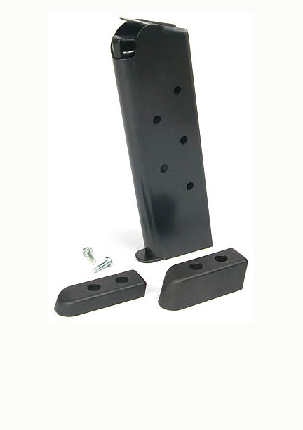 Check-Mate .45ACP, 7RD, Blue, CMF, Bumper Pads - Full Size 1911 Magazine