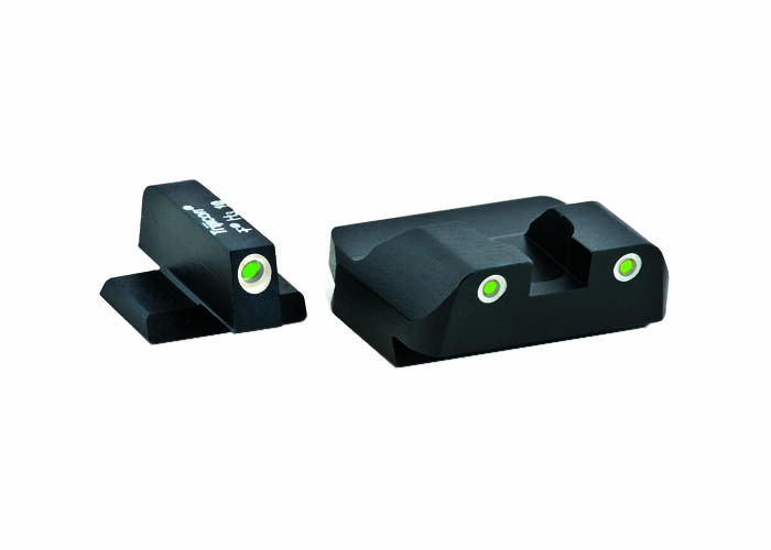 Ameriglo Tritium Night Sight Set - PRO SERIES - FNP 45 - Green/Green