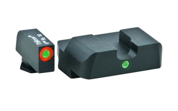 Ameriglo Tritium Night Sight Set - Pro i-Dot - Glock 10mm, .45, .357 - Green/Green