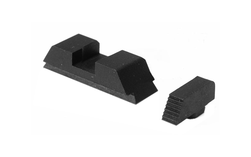 Ameriglo Suppressor Sight Set - Glock - Black/Black