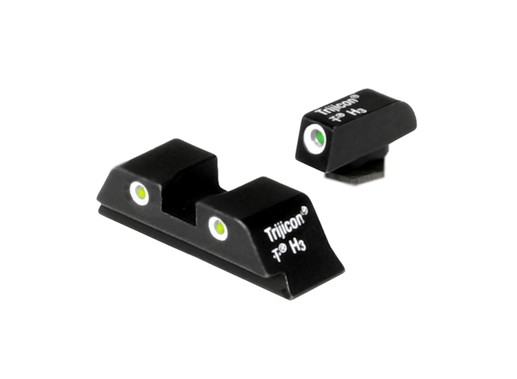 Trijicon Night Sight Set - GLOCK 10mm and .45 - YELLOW REAR