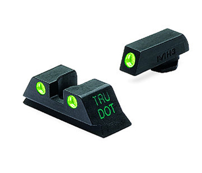 Meprolight Tru-Dot Tritium Night Sights - GLOCK 10mm/.45 ACP