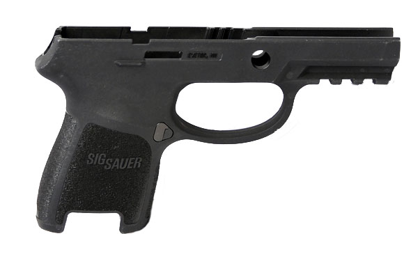 Sig Sauer P250/320 Grip Module Assembly, 9/40/357 Sub-Compact Medium, Railed - Medium Grip
