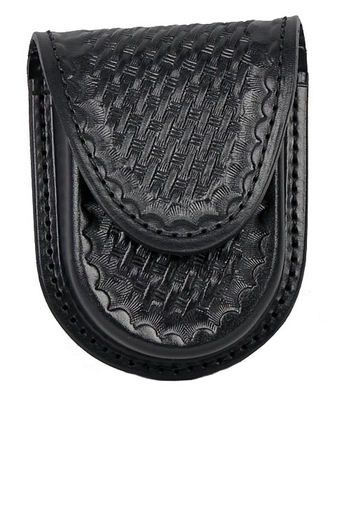 Gould & Goodrich Handcuff Case, Hidden Snap - WEAVE