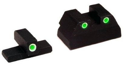 Ameriglo Tritium Night Sight Set - USP FULL SIZE - Green/Green