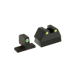 Ameriglo Tritium Night Sight Set - USP COMPACT - Green/Yellow