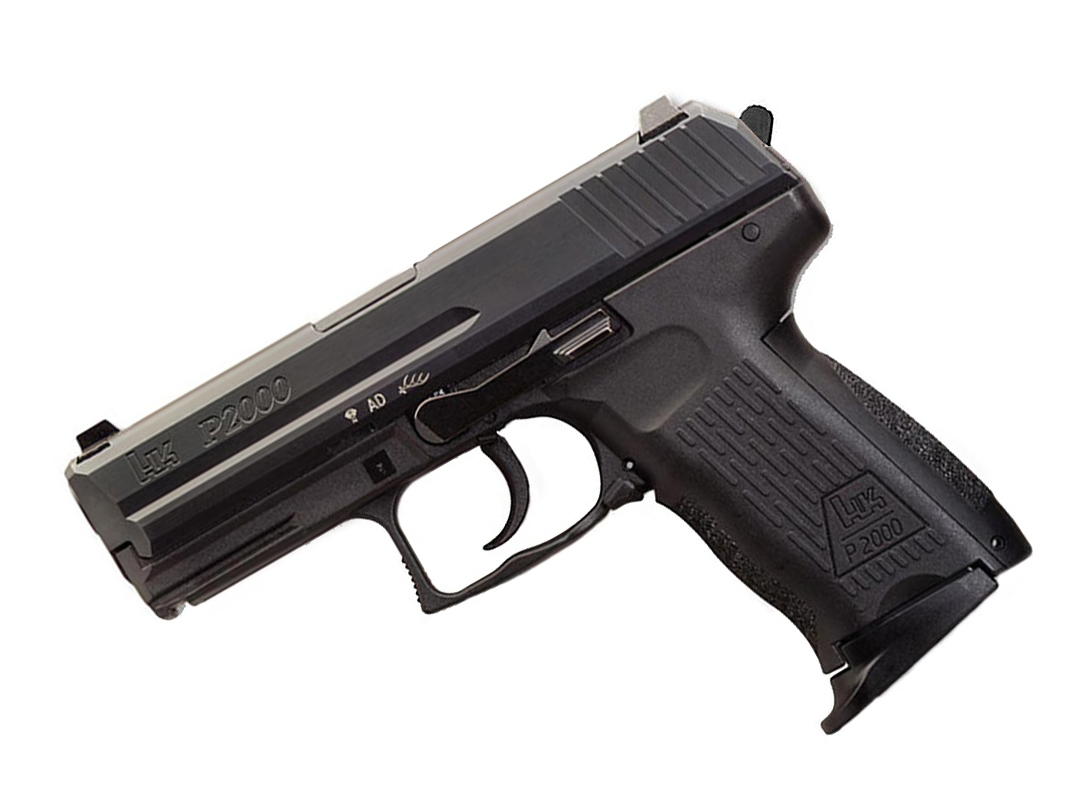 H&K P2000 9mm, DA/SA, Fixed Sights