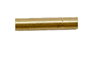 J. Dewey Brass Brush Adapter - 12/28 to 8/32