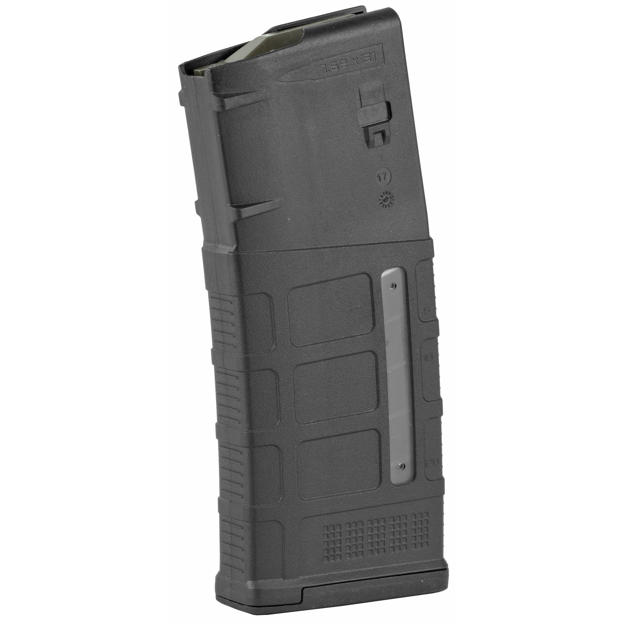 Magpul PMAG .308 25RD Magazine - GEN M3 - BLACK - WINDOW