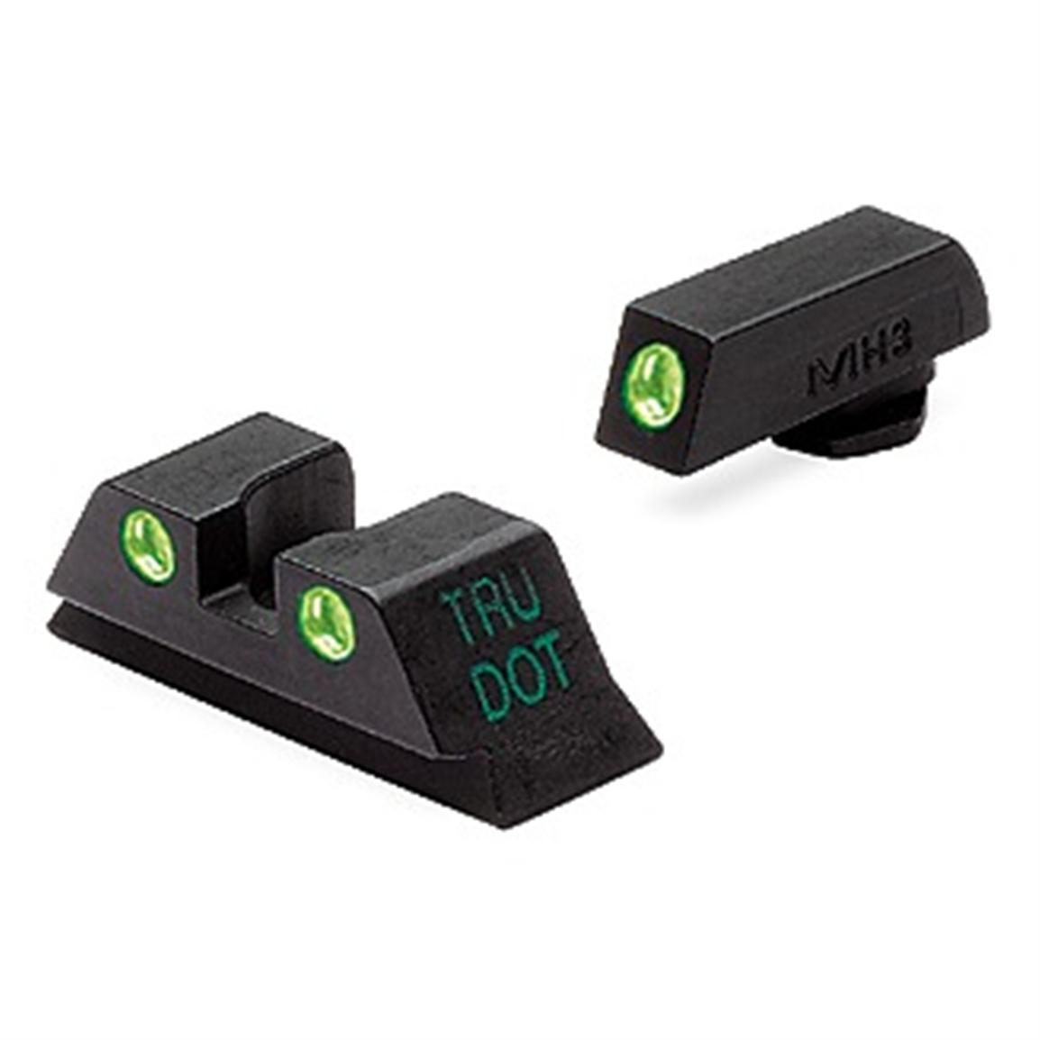 Meprolight Tru-Dot Tritium Night Sights - GLOCK 9mm/.40/.45GAP
