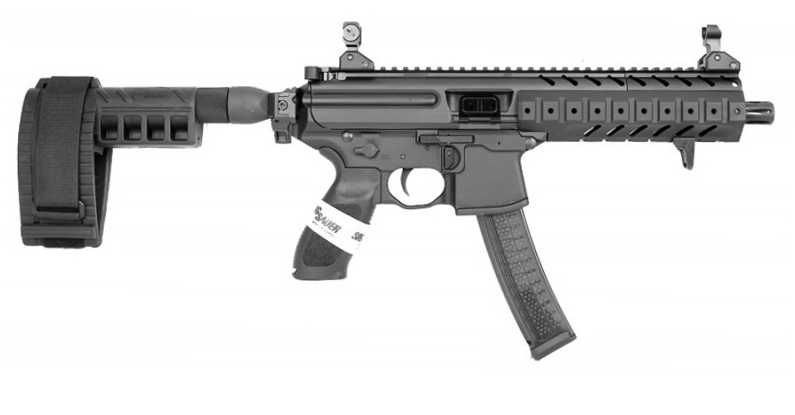 Sig Sauer MPX Pistol W/Stabilizing Brace, 9mm