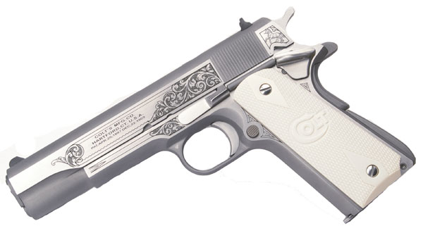Colt Govt Model, .45ACP, SERIES 70, Stainless - GLAHN - LIMITED EDITION