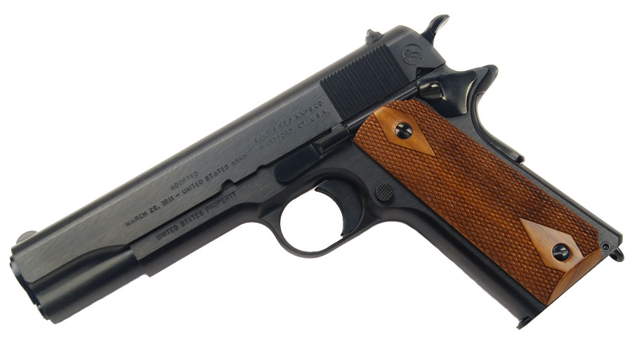 Colt Government Model, WW1 Reproduction, .45ACP, Blue - Anniversary Edition