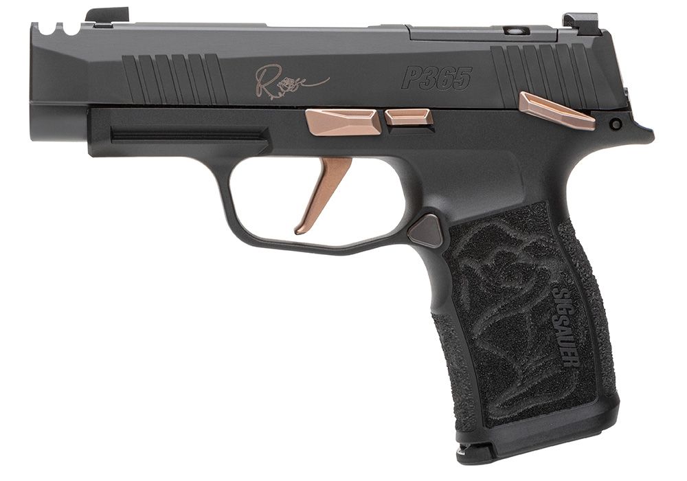 Sig Sauer P365XL Rose, 9mm, Night Sights, Nitron, Micro-Compact - Manual Safety