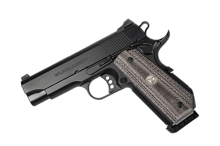 Wilson Combat Professional .45ACP, Tactical Safety, Black, Bobtail