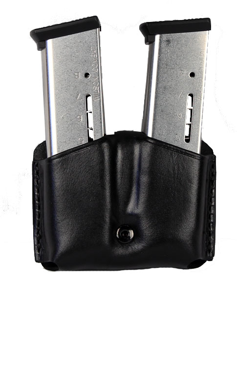 Ritchie Leather Double Mag Pouch - Glock 9mm, HK P30