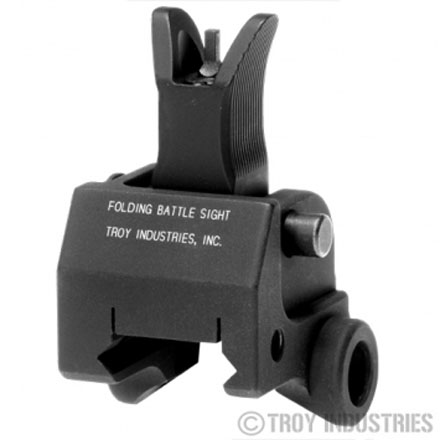 Troy Industries M4 Front Gas Block Sight - BLK