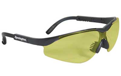 Remington T-80 Shooting Glasses BLK/AMBER