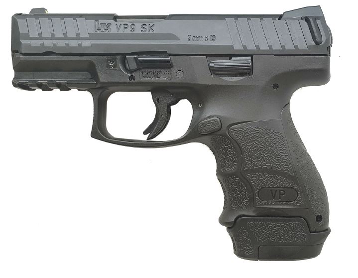 H&K VP9SK-B 9mm Striker Fired, Tritium Night Sights, 3 Mags