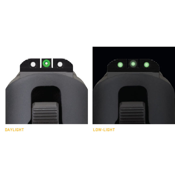 Sig Sauer X-RAY3 Night Sights, #8 Front, #8 Rear - Square Notch