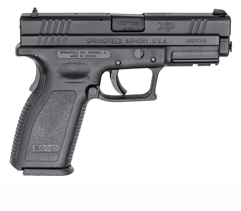 Springfield Armory XD40, Fixed Sights, .40, 4