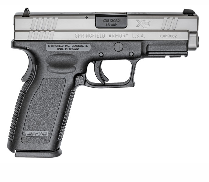 Springfield Armory XD45, Fixed Sights, .45ACP, 4