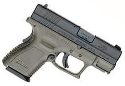 Springfield Armory XD40, Fixed Sights, .40, 3