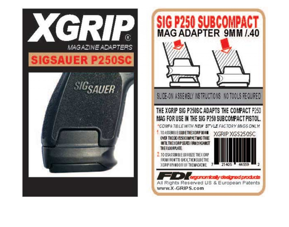 X-Grip - Sig Sauer P250SC