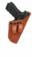 Gould & Goodrich Inside Trouser Holster 810, Right Hand, BROWN - For GLOCK 26,27,33,39