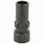 SilencerCo 3-Lug Muzzle Device Black with .578"x28 Threads 