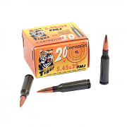 Golden Tiger 5.45x39mm 59 GR. FMJ - 20RD Golden Tiger 5.45x39mm 59 GR. FMJ - 20RD