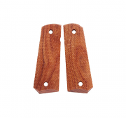 Herrett Bubinga Wood 1911 Grip Set Herrett Bubinga Wood 1911 Grip Set
