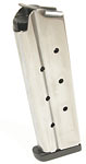 Check-Mate 10mm, 9RD, Stainless Steel - Full Size 1911 Magazine - Removable Base Pad