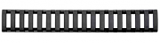 Ergo 18 Slot Ladder LowPro Rail Covers - 3PK - BLACK