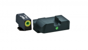 Ameriglo Tritium Night Sight Set - Pro i-Dot - For Glock 9mm, .40, .357, .45 G.A.P. - Green/Green (lumi-lime outline) Ameriglo Tritium Night Sight Set - Pro i-Dot - For Glock 9mm, .40, .357, .45 G.A.P. - Green/Green (lumi-lime outline)