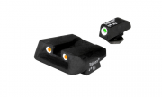 Trijicon Night Sight Set - For GLOCK - 3 DOT w/NOVAK REAR - Orange