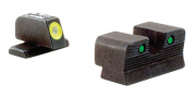 Trijicon HD Night Sight Set - SIG 220/229 - YELLOW OUTLINE FRONT Trijicon HD Night Sight Set - SIG 220/229 - YELLOW OUTLINE FRONT