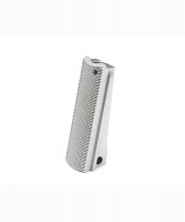 Wilson Combat Checkered Mainspring Housing, Govt/Comm, Flat - STAINLESS