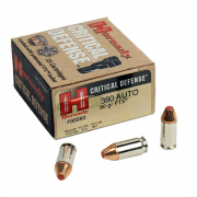 Hornady Critical Defense .380 90 GR. FTX HP - 25RD