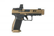 Canik TTI Combat w/ MO3 Optic - Burnt Bronze - 9mm