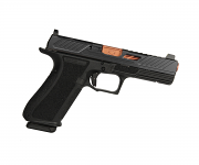 Shadow Systems DR920 Elite Slide, Bronze Spiral Unthreaded Barrel, 9mm - BLK 