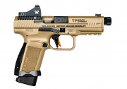 Canik TP9 Elite Combat - Desert Tan - 9mm - W/ Vortex Viper Red Dot