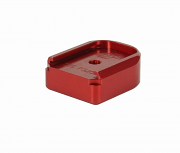 Springer Precision Sig P320 EZ .375" Base Pad - Round Hole - Red