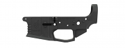 Warrior Systems MFG Stripped Lower, Billet, BLK